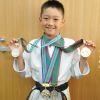 鎌田大輝くん（美南ガ丘小４年） 空手で４年連続全国大会 「持てる力尽くす」