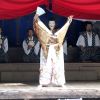 湯原神社の式三番　中止なく ２６８年継続